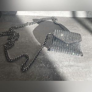 Aldo Sparkliee mini crossbody bag